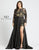 Mac Duggal 66809F - Lace Motif Romper with Overskirt Special Occasion Dress 18W / Black Nude