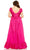 Mac Duggal 68525 - V Neck Ruffle Dress Evening Dresses