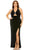 Mac Duggal 76993 - Halter V Neck Gown Formal Gowns