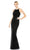 Mac Duggal 93742 - Beaded Halter Gown Evening Dresses 0 / Black