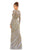 Mac Duggal - Bateau Neck Beaded Evening Dress 5240 Mother of the Bride Dresses