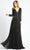 Mac Duggal Evening - 4977D Long Sleeve A-Line Gown Evening Dresses