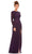 Mac Duggal Evening - 5056D Beaded High Slit Gown Mother Of The Bride Dresses