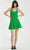 Mac Duggal K12004 - Sleeveless Knit A-Line Dress Homecoming Dresses XS / Spring Green