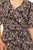 Maison Tara 91673M - V-Neck Tea-Length Casual Dress Special Occasion Dress