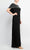 Marina 267278 -  Beaded Capelet V-Back Long Dress Special Occasion Dress