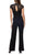 Marina 268331 - Cap Sleeve Keyhole Back Jumpsuit Special Occasion Dress