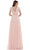 Marsoni by Colors - M251 V Neck Off Shoulder A-Line Gown Mother of the Bride Dresses