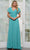 Marsoni by Colors M328 - Embellished Waist Evening Dress Mother of the Bride Dresses 6 / Sage