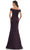 Marsoni by Colors - MV1003 Off Shoulder Jewel Accented Mermaid Gown Mother of the Bride Dresses