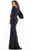 Marsoni by Colors MV1159 - Quarter Cape Sleeve Formal Gown Mother of the Bride Dresses