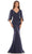 Marsoni by Colors MV1159 - Quarter Cape Sleeve Formal Gown Mother of the Bride Dresses