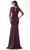 Marsoni by Colors MV1231 - Sheer Sleeve Peplum Evening Dress Evening Dresses