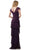 Marsoni by Colors MV1243 - Beaded Short Sleeve Evening Dress Evening Dresses