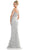 Marsoni by Colors MV1257 - Embellished Off Shoulder Evening Dress Special Occasion Dress