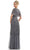 Marsoni by Colors MV1259 - Flutter Sleeve Sequin Evening Dress Special Occasion Dress