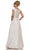 Marsoni by Colors MV1264 - Beaded Trim V-Neck Formal Gown Special Occasion Dress