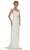 Marsoni by Colors MV1269 - Rhinestone Embellished Sleeveless Long Gown Mother of the Bride Dresses