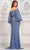 Marsoni by Colors MV1285 - Bishop Sleeve Ruched Evening Dress Special Occasion Dress