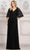 Marsoni by Colors MV1302 - Cape Sleeve A-Line Formal Dress Mother of the Bride Dresses 16 / Mauve