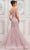 Marsoni by Colors MV1315 - Sheer Cap Sleeve Beaded Formal Gown Special Occasion Dress