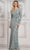 Marsoni by Colors MV1321 - Illusion Bateau Evening Dress Special Occasion Dress 4 / Sage