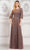 Marsoni by Colors MV1323 - Beaded A-Line Evening Dress Special Occasion Dress 6 / Dark Taupe