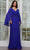 Marsoni by Colors MV1350 - Capelet Surplice V-Neck Formal Gown Mother of the Bride Dresses