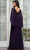 Marsoni by Colors MV1350 - Capelet Surplice V-Neck Formal Gown Mother of the Bride Dresses