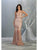 May Queen - Cap Sleeve Front Slit Formal Dress RQ7812 Evening Dresses