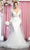 May Queen - Embroidered Long Sleeve Bridal Gown RQ7896 - 1 pc Ivory In Size 20 Available CCSALE 20 / Ivory