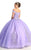 May Queen - Floral Appliqued Prom Ballgown LK136 - 1 pc Burgundy In Size 6 Available Quinceanera Dresses 6 / Burgundy