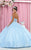 May Queen LK188 - Lace-Up Tie Corset Bodice Ballgown Ball Gowns 4 / Lilac