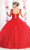 May Queen LK194 - Sweetheart Applique Ballgown Ball Gowns