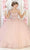 May Queen LK194 - Sweetheart Applique Ballgown Ball Gowns 4 / Rose Gold