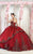 May Queen LK196 - Sweetheart Pleated Ballgown Special Occasion Dress