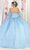 May Queen LK209 - Strapless Polka Dot Ballgown Ball Gowns