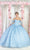 May Queen LK209 - Strapless Polka Dot Ballgown Ball Gowns