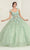 May Queen LK242 - Sweetheart Corset Ballgown Special Occasion Dress 4 / Sage