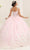 May Queen LK256 - Sheer Corset Ballgown Special Occasion Dress