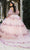 May Queen LK261 - Embellished Basque Ballgown Quinceanera Dresses