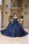 May Queen LK265 - Sequin Off-Shoulder Ballgown Quinceanera Dresses