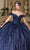 May Queen LK265 - Sequin Off-Shoulder Ballgown Quinceanera Dresses