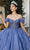 May Queen LK266 - Ruffle Off-Shoulder Ballgown Quinceanera Dresses