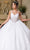 May Queen LK269 - Floral Lace Ballgown Quinceanera Dresses