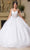 May Queen LK269 - Floral Lace Ballgown Quinceanera Dresses