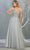 May Queen MQ1798 - Sleeveless Plunging V-Neck Prom Gown Prom Dresses