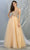 May Queen MQ1798 - Sleeveless Plunging V-Neck Prom Gown Prom Dresses