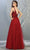 May Queen MQ1798 - Sleeveless Plunging V-Neck Prom Gown Prom Dresses