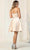 May Queen MQ1864 - Sleeveless Thin Belt Cocktail Dress Cocktail Dresses 4 / Blush